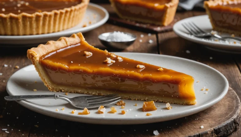 tarte caramel au beurre salé